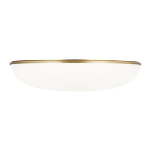 Visual Comfort Modern - 700FMMGN13BR-LED930-277 - LED Flush Mount - Megan - Plated Brass