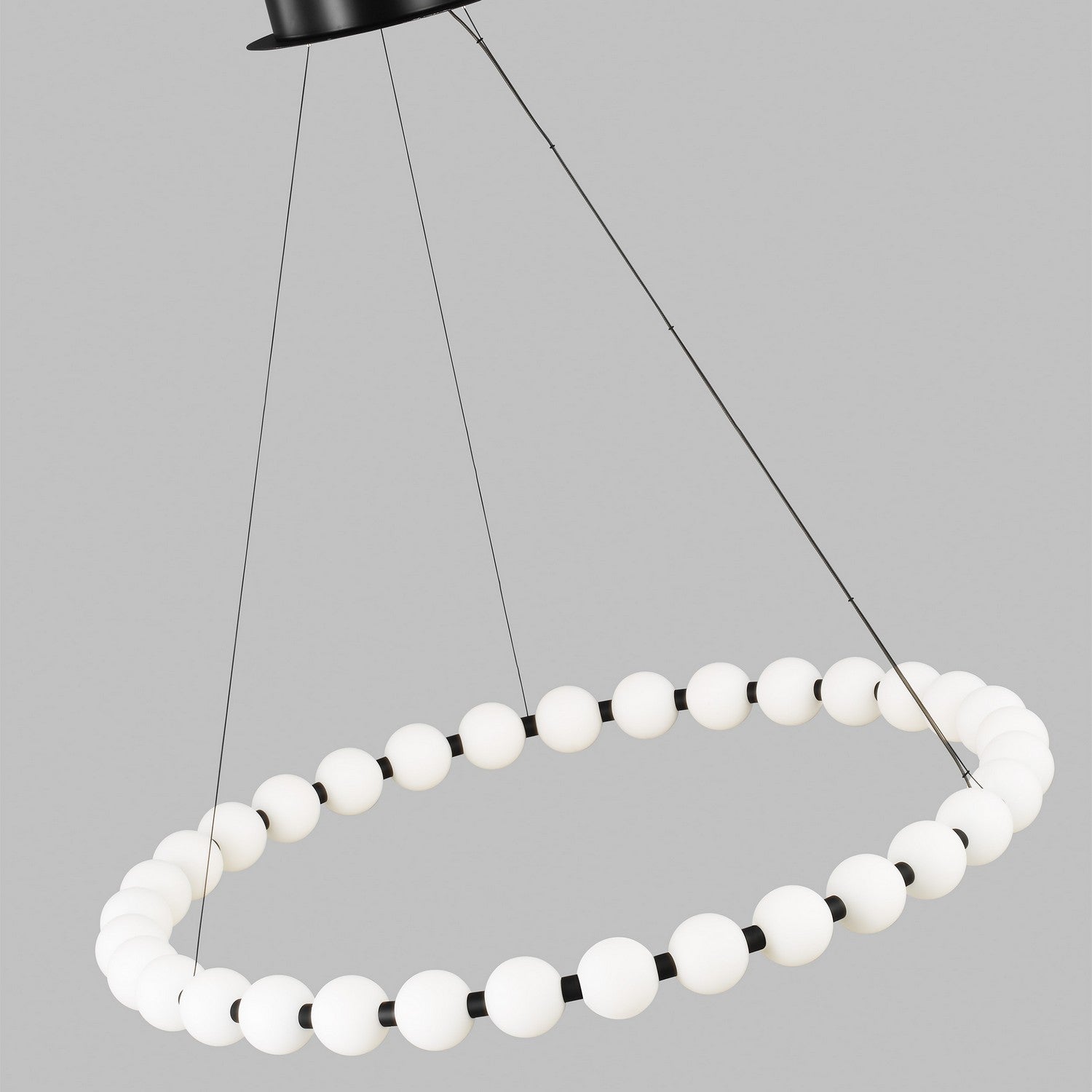 Visual Comfort Modern - 700OBT36B-LED927 - LED Chandelier - Orbet - Nightshade Black