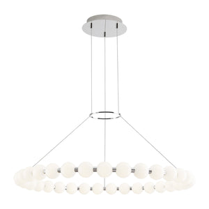 Visual Comfort Modern - 700OBT36N-LED927 - LED Chandelier - Orbet - Polished Nickel