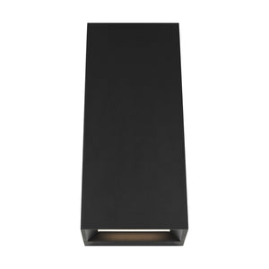 Visual Comfort Modern - 700OWPIT12B-LED930 - LED Outdoor Wall Mount - Pitch - Black