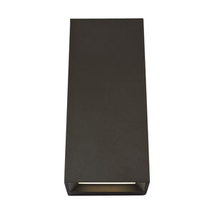 Visual Comfort Modern - 700OWPIT12Z-LED930 - LED Outdoor Wall Mount - Pitch - Bronze