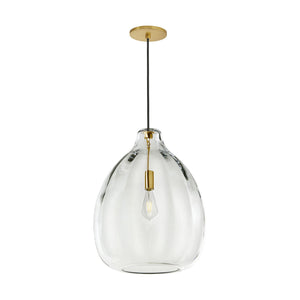 Visual Comfort Modern - 700TDHARPCNB - One Light Pendant - Harper - Natural Brass