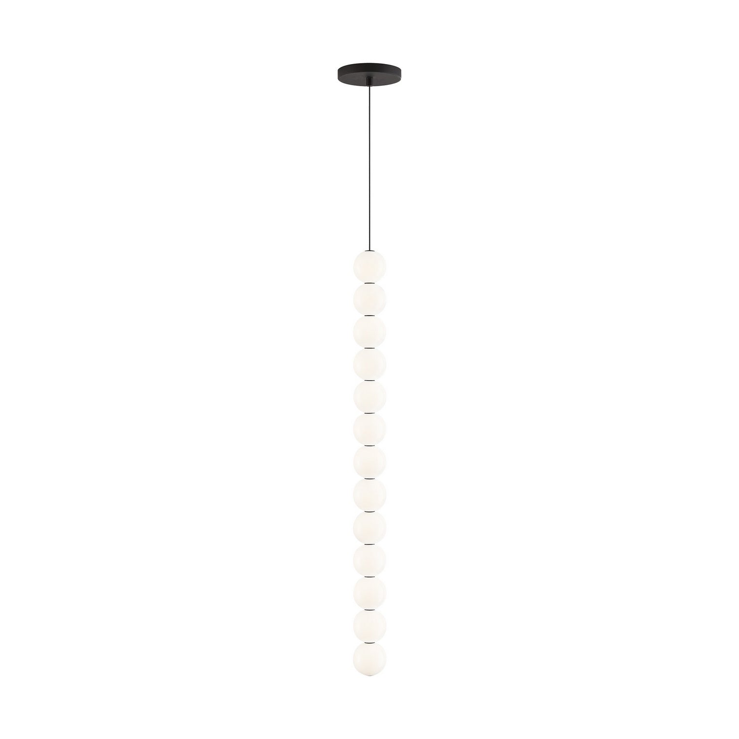 Visual Comfort Modern - 700TDOBT13B-LED927 - LED Pendant - Orbet - Nightshade Black