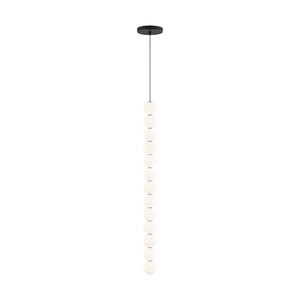 Visual Comfort Modern - 700TDOBT13B-LED927 - LED Pendant - Orbet - Nightshade Black