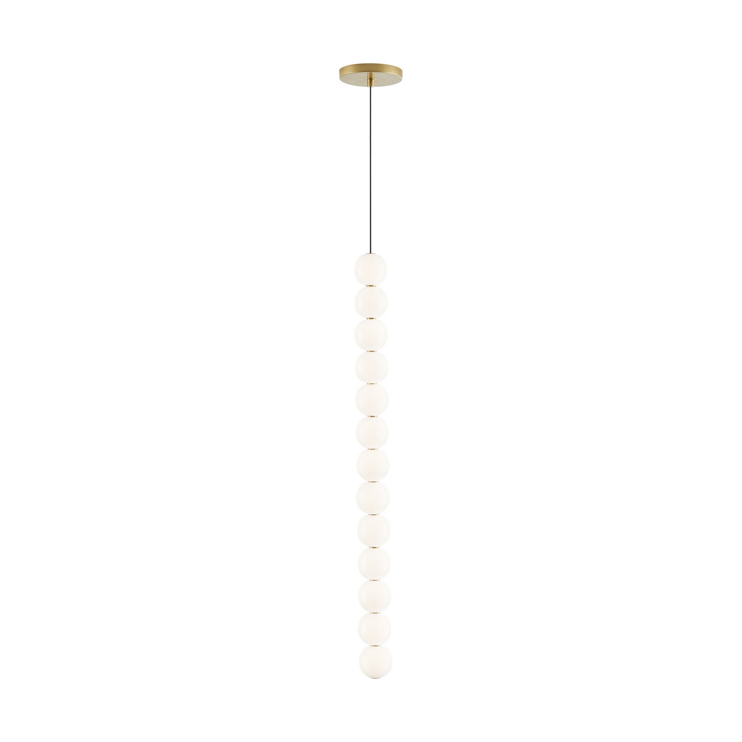 Visual Comfort Modern - 700TDOBT13NB-LED927 - LED Pendant - Orbet - Natural Brass