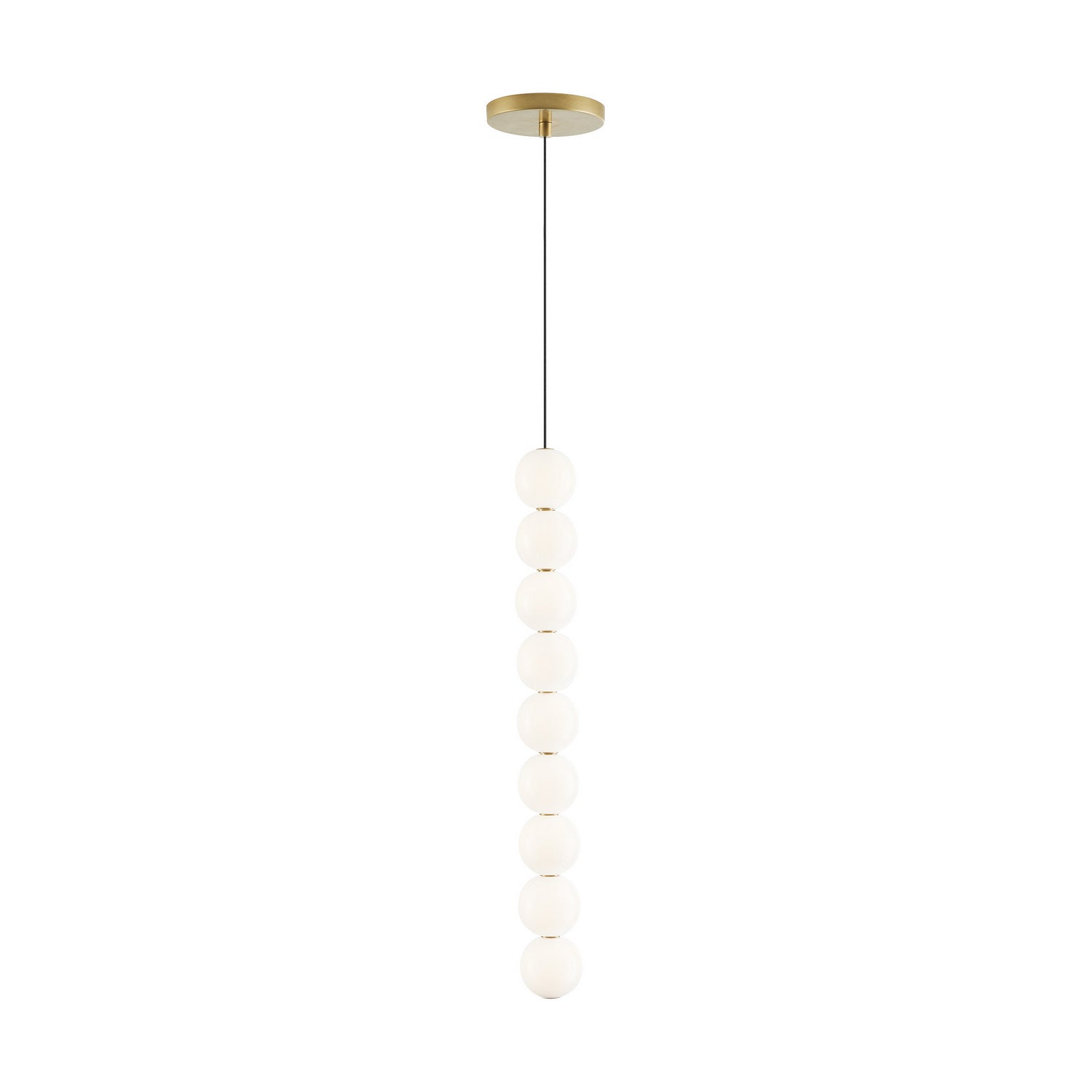 Visual Comfort Modern - 700TDOBT9NB-LED927 - LED Pendant - Orbet - Natural Brass