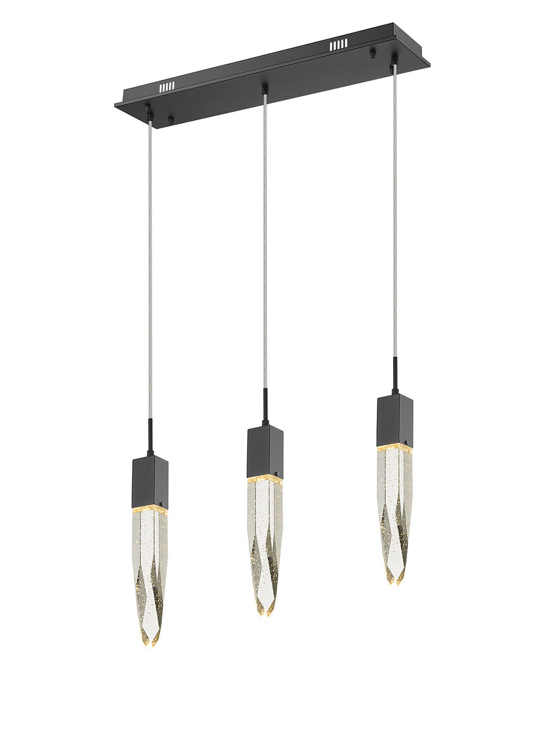 Avenue Lighting - HF1900-3-AP-BK - Three Light Pendant - The Original Aspen - Black