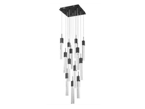 Avenue Lighting - HF1905-13-GL-BK - 13 Light Pendant - The Original Glacier Avenue - Black