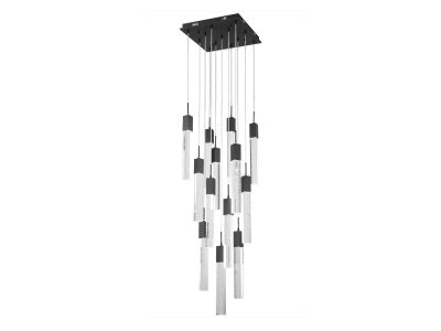 Avenue Lighting - HF1905-13-GL-BK - 13 Light Pendant - The Original Glacier Avenue - Black