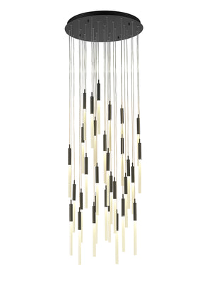 Avenue Lighting - HF2031-FR-BK - 31 Light Pendant - Main St. - Black