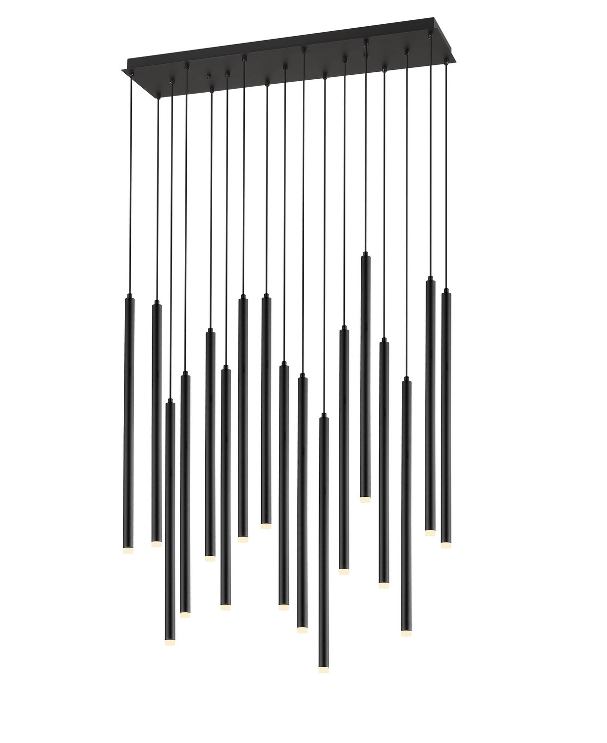 Avenue Lighting - HF2802-BLK - 17 Light Chandelier - Filmore Ave. - Black