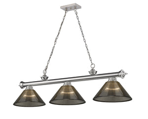 Z-Lite - 2306-3BN-ARS - Three Light Billiard - Cordon - Brushed Nickel