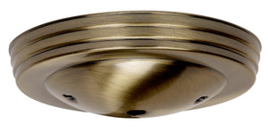 Satco - 90-1898 - Canopy - Antique Brass