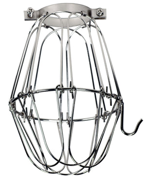 Satco - 90-1912 - Light Bulb Cage - Nickel