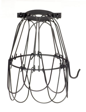 Satco - 90-1916 - Light Bulb Cage - Black