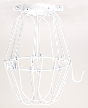 Satco - 90-1917 - Light Bulb Cage - White