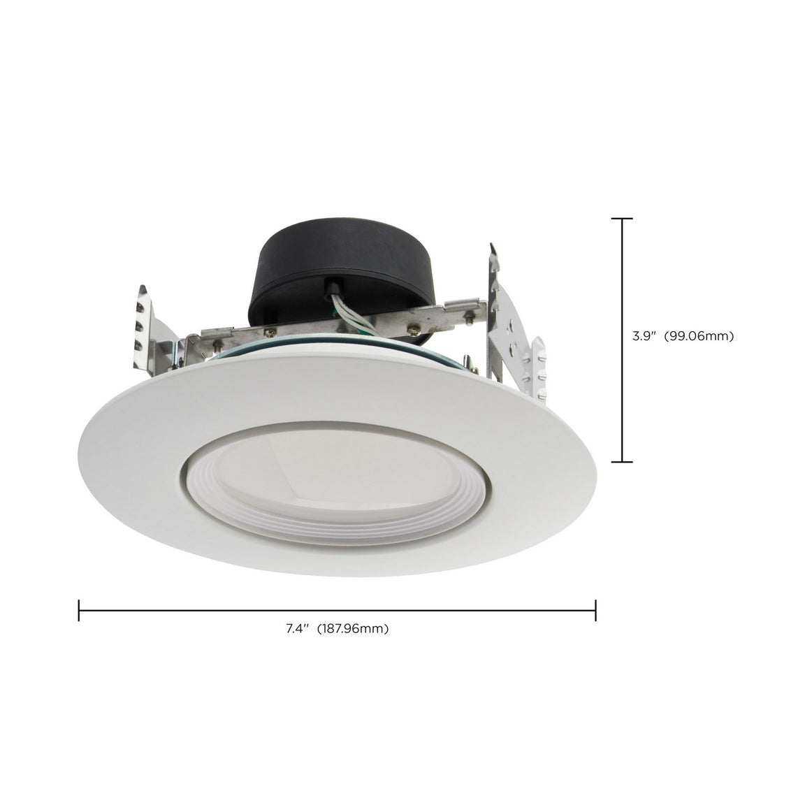 Satco - S11824 - LED Downlight - White