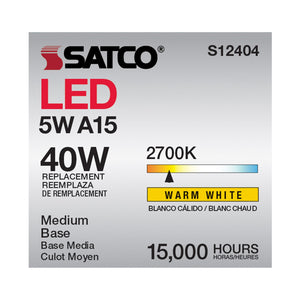 Satco - S12404 - Light Bulb - Soft White