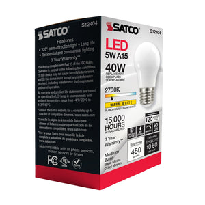 Satco - S12404 - Light Bulb - Soft White