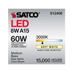 Satco - S12406 - Light Bulb - Clear