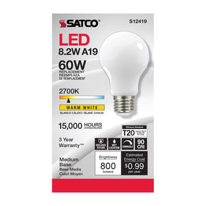 Satco - S12419 - Light Bulb - Soft White