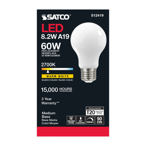 Satco - S12419 - Light Bulb - Soft White