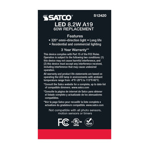 Satco - S12420 - Light Bulb - Soft White