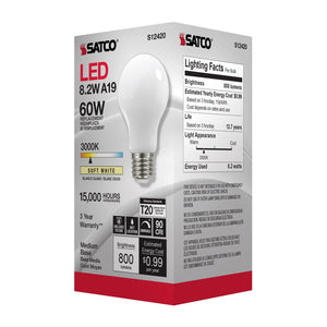 Satco - S12420 - Light Bulb - Soft White