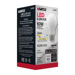Satco - S12420 - Light Bulb - Soft White