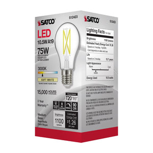 Satco - S12423 - Light Bulb - Clear