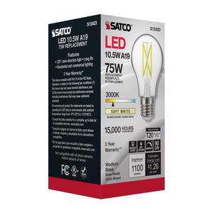 Satco - S12423 - Light Bulb - Clear