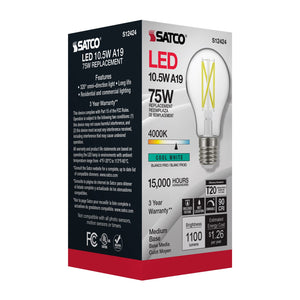 Satco - S12424 - Light Bulb - Clear