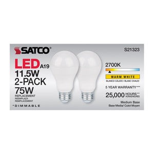 Satco - S21323 - Light Bulb - Frost