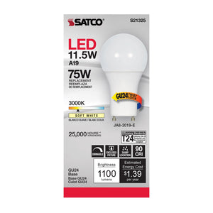 Satco - S21325 - Light Bulb - Frost