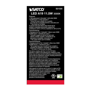 Satco - S21325 - Light Bulb - Frost