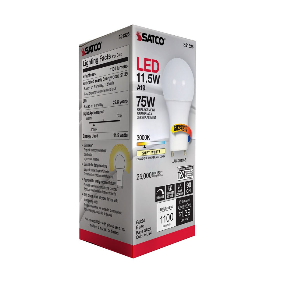 Satco - S21325 - Light Bulb - Frost
