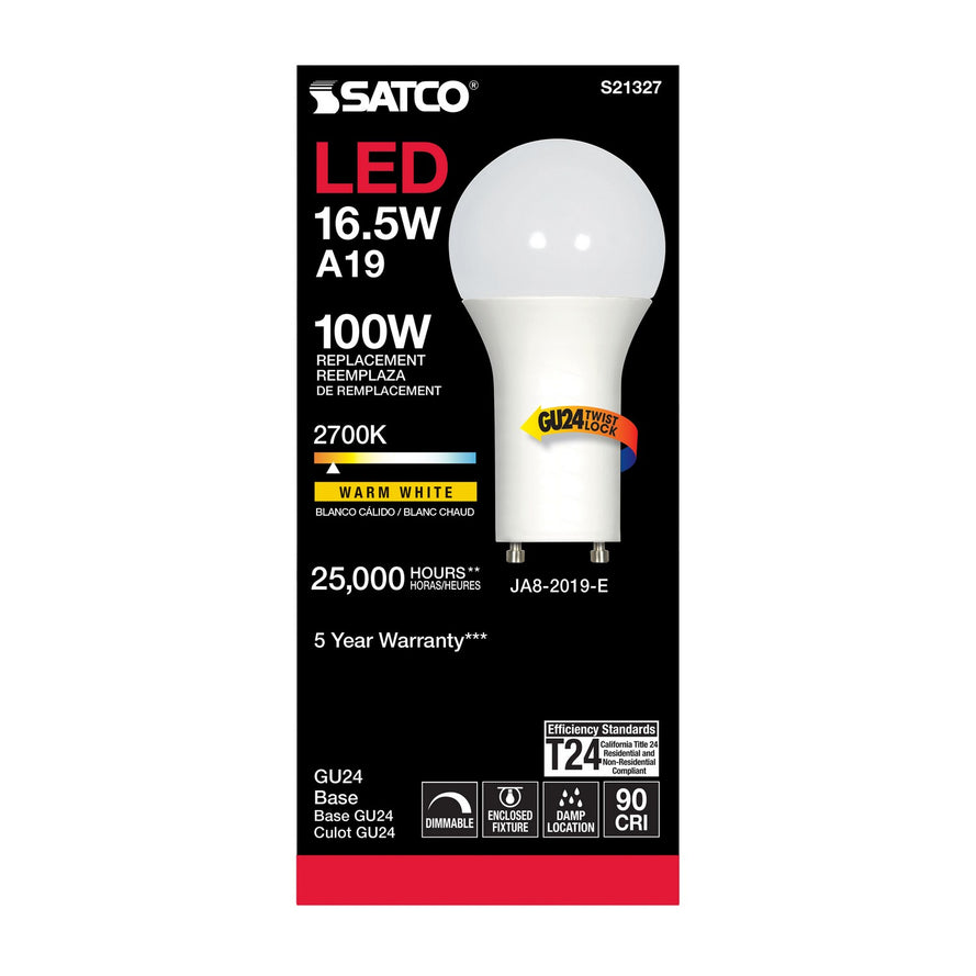 Satco - S21327 - Light Bulb - Frost
