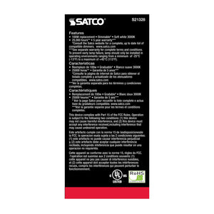 Satco - S21328 - Light Bulb - Frost