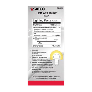 Satco - S21328 - Light Bulb - Frost