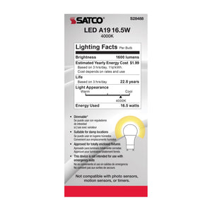 Satco - S28488 - Light Bulb - Frost