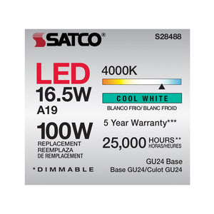Satco - S28488 - Light Bulb - Frost