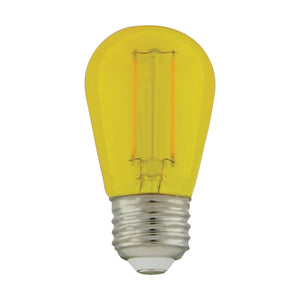 Satco - S8025 - Light Bulb - Transparent Yellow