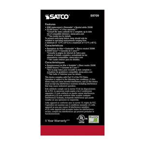 Satco - S9709 - Light Bulb - Frost