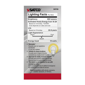 Satco - S9709 - Light Bulb - Frost
