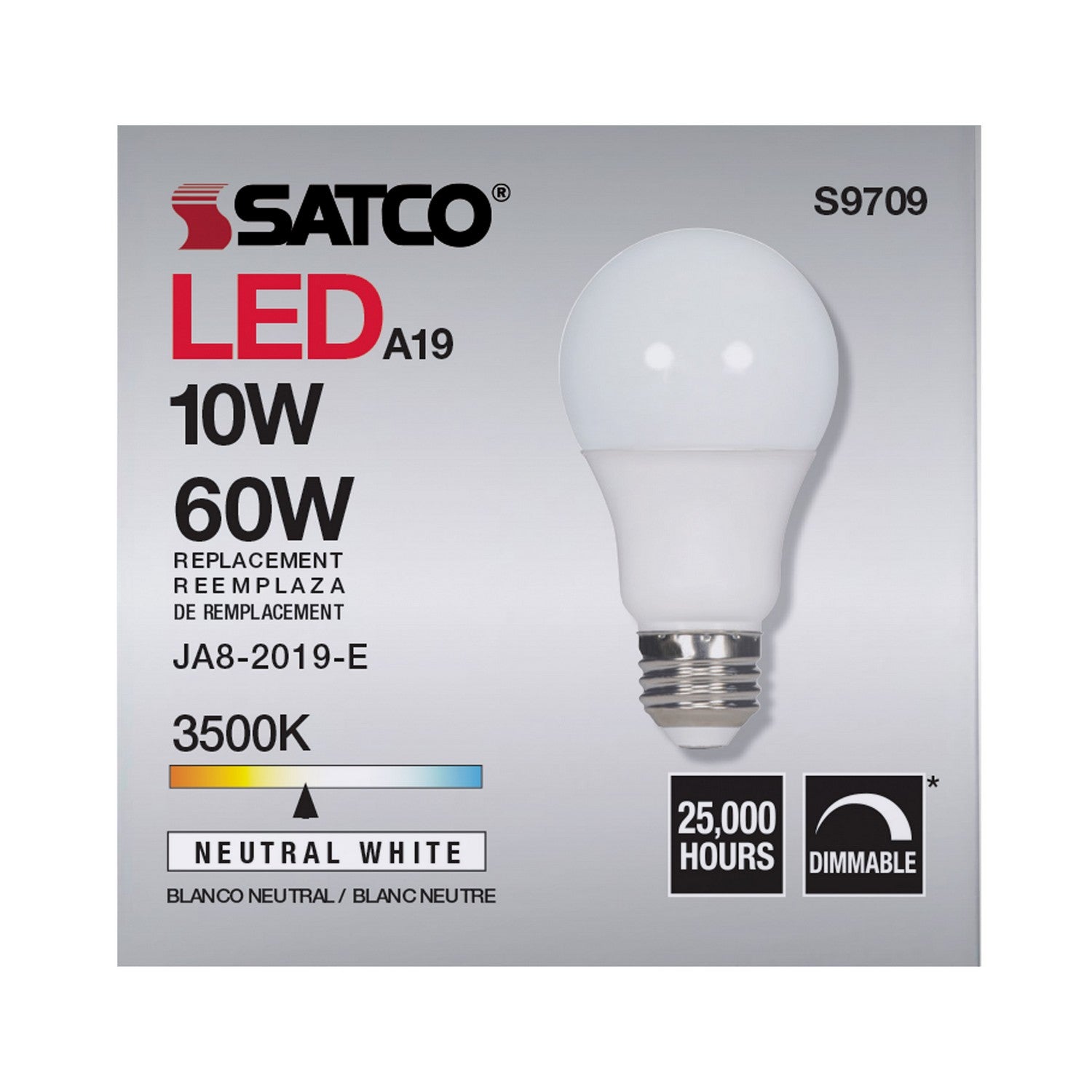 Satco - S9709 - Light Bulb - Frost