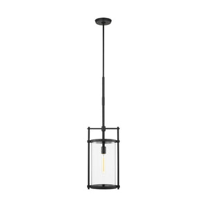 Visual Comfort Studio - CO1341TXB - One Light Outdoor Pendant - Eastham - Textured Black