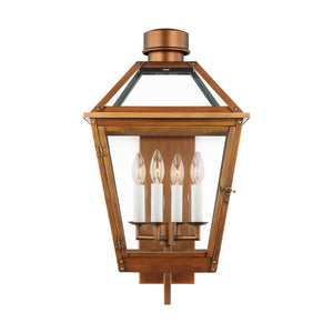 Visual Comfort Studio - CO1374NCP - Four Light Lantern - Hyannis - Natural Copper