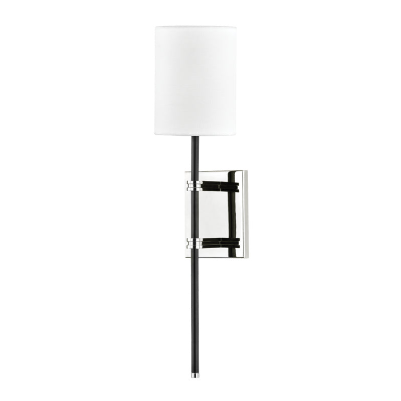 Mitzi - H547101-PN/BK - One Light Wall Sconce - Denise - Polished Nickel/Black