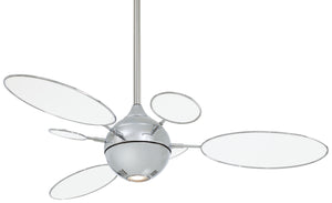 Minka Aire - F596L-PN/TL - 54" & 25" Ceiling Fan w/ LED Light Kit - Cirque Led - Polished Nickel