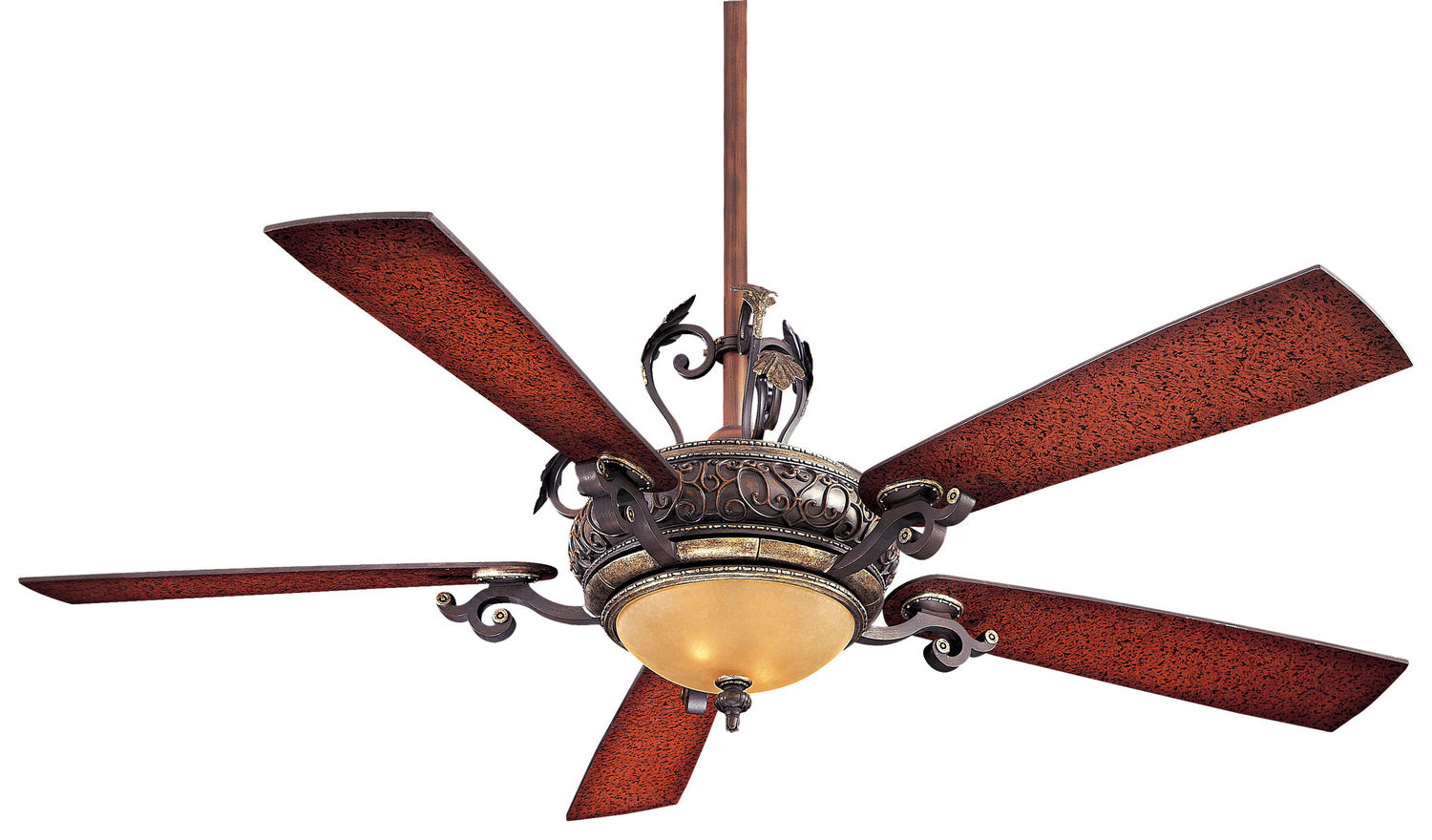 Minka Aire - F705L-STW - 86" Ceiling Fan - Napoli - Sterling Walnut